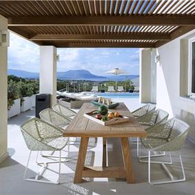 Selection of 3 & 4 bedroom villas with pool near Chania, sleeps 6-8